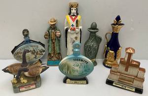 Misc. Vintage Collectible Jim Beam Decanters & More (EMPTY)