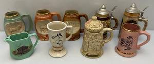 Misc. Vintage Collectible Jim Beam Decanters & More (EMPTY)