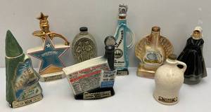 Misc. Vintage Collectible Jim Beam Decanters & More (EMPTY)