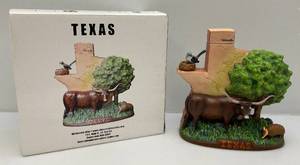 Vintage Ski Country Texas State Decanter (NIB) Sold Empty