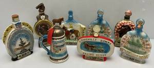 Misc. Vintage Collectible Jim Beam Decanters & More (EMPTY)