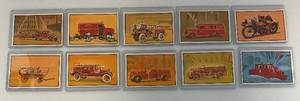 1950s Bowman Firefighter Trading Cards (As Seen In Photos)