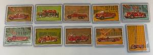 1950s Bowman Firefighter Trading Cards (As Seen In Photos)