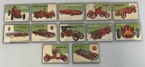 1950s Topps World Of Wheels Trading Cards (As Seen In Photos)