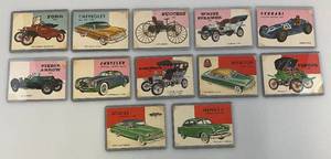 1950s Topps World Of Wheels Trading Cards (As Seen In Photos)