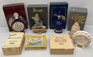 Misc. Vintage Collectible Jim Beam Decanters  & More (EMPTY)