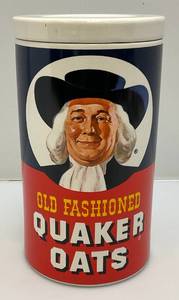 Vintage Regal China Quaker Oats Old Fashioned Cookie Jar (NICE CONDITION)