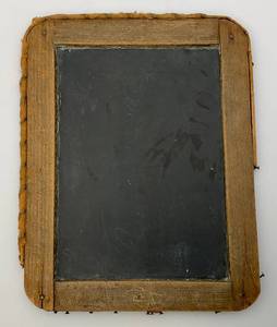 Antique Two Sided Childs School Slate 7 x 9