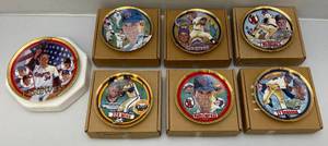 Misc. Hamilton Collection Nolan Ryan Plate Collection Plates & Nolan Ryan Farewell Plate In Original Boxes