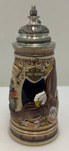 1991 Beyer Harley-Davidson Inc. Handpainted Limited Edition Stein 7102000 In Original Box