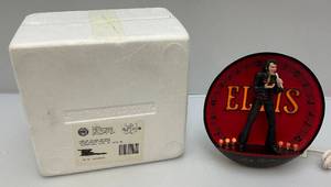 1996 Bradex Elvis In The Spotlight Las Vegas Plate No. A0658 Light Up (VERY COOL) Red Multi-Colored