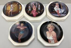 Vintage Bradford Exchange (Bradex) MARILYN MONROE Collectors Plates 8 14