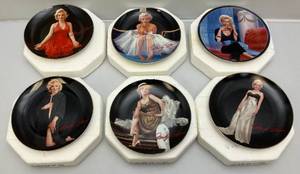 Vintage Bradford Exchange (Bradex) MARILYN MONROE Collectors Plates 8 14