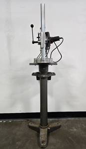 lot 6 image: Sears Craftsman Heavy Duty Drill Press Stand with Electric Drill