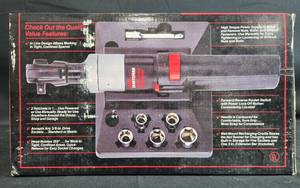 lot 26 image: Craftsman 38-Inch Drive Cordless Rechargeable Nut Runner Kit in MFG PKG