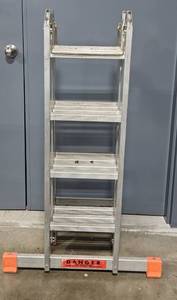 lot 105 image: Krause MultiMatic 8-Foot Combination Ladder