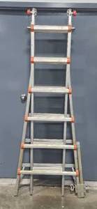 lot 106 image: Little Giant Type 1A Folding Ladder System