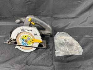 lot 211 image: Craftsman 18 Volt Circular Saw with Accessories