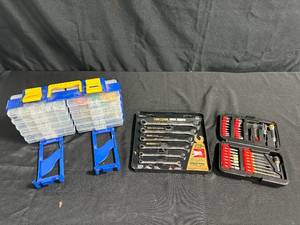 lot 134 image: Comprehensive Tool Set with Organizers and Accessories
