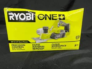 lot 238 image: RYOBI 18V 3-14 Hand Planer - Precise Depth Adjustment