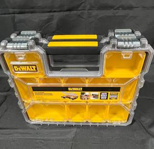 lot 240 image: Dewalt Pro Organizer Tool Storage Case with Anti-Rust Features