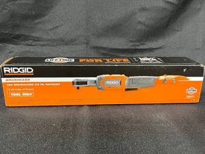 lot 255 image: RIDGID 18V Brushless 38 in. Ratchet - Tool Only