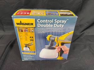 lot 93 image: Wagner Control Spray Double Duty Hand-Held Sprayer for Fine Finish Projects