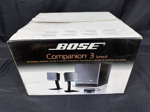 lot 285 image: Bose Companion 3 Series II Multimedia Speaker System