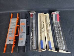 lot 43 image: Lot of 6 Cord Management Tools including Cord Caddy and Flexible Holders