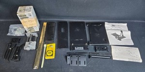 lot 50 image: Sears Craftsman Belt Sander Stand Assembly Kit with Instructions