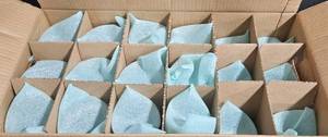 lot 167 image: Set of Mikasa Jamestown Gold Wine Glasses