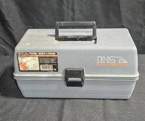 lot 177 image: Flambeau Tool Box with Tray and Assorted Hand Tools