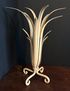 lot 53 image: Vintage Wrought Iron Art Deco Vase