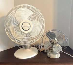 lot 56 image: Two Fans by Lasko and Coronado