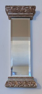 lot 66 image: Elegant Golden Accented Mirror