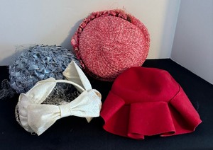lot 103 image: Vintage Ladies Hats by Clover Lane, Powers and More