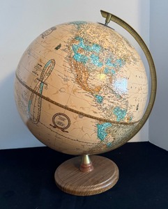 lot 106 image: Vintage Crams Imperial World Globe