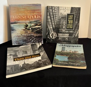 lot 112 image: Books on Minneapolis and The Twin Cities