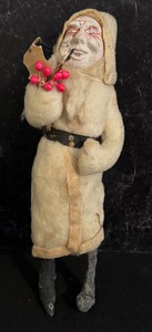 lot 85 image: Antique Spun Cotton Holiday Figurine