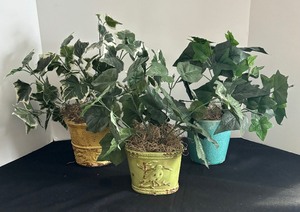 lot 188 image: Variety of Faux Greenery