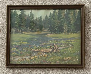 lot 227 image: Beautiful Print by Melville T. Wire