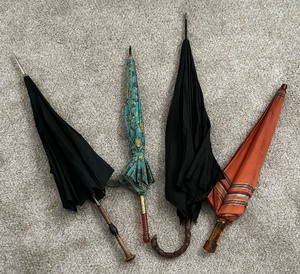 lot 248 image: Four Vintage Umbrellas