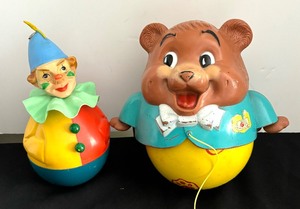 lot 299A image: Two Vintage Rolly Poly Toys