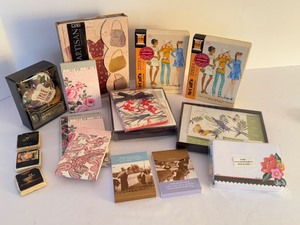 lot 432 image: Useful Items to Have on Hand Variety of Journals, Notecards, Magnets