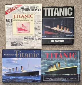 lot 466 image: Selection of Titanic Documentary Volumes