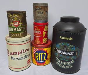 lot 494 image: Vintage Product Tin Collection