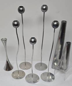 lot 516 image: Collection of Unique Candleholders