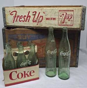 lot 529 image: Vintage Soft Drink Collectibles