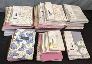 lot 284 image: Assortment of 2024 Planning Calendar Notebooks Great for Notes and Scratch Paper