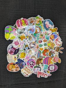 lot 161 image: 50 New Easter Holiday Stickers